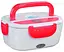 Автомобильный ланч- бокс с подогревом Electronic Lunchbox от прикуривателя термос для еды 1 л Красный - миниатюра 1