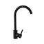 Смеситель для кухни Kroner KRP Edelstahl Klassisch - SCH035 CV023003 Черный матовый - миниатюра 4