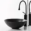 Умивальник Dusel Iucy 400571B, Чорний матовий - мініатюра 1