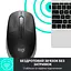 Беспроводная мышь Logitech M190 Wireless Mid Grey (910-005906) - миниатюра 3