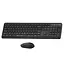 Бездротова клавіатура та миша Xiaomi MiiiW POP Combo Gen 3 Black (MW24PB03)  - мініатюра 1