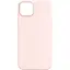 Чехол Make Apple iPhone 15 Plus Silicone Chalk Pink - миниатюра 1
