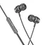 Проводные наушники Hoco M122 Power metal universal digital earphones with microphone Type-C, 1.2m, black - миниатюра 2