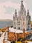 Картина за номерами на підрамнику Brushme Храм Святого Серця. Барселона - мініатюра 1