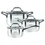 Набор посуды Ringel Elegance с крышкой 3 предмета (RG-6008) - миниатюра 1