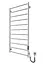 Электрический полотенцесушитель Mario Урбан-I 1110x500/85 TR K 2.0 таймер-регулятор 2.3.8301.10.Р, Хром, универсальное (коннектор), Электронный - миниатюра 2