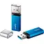 USB флэш-накопитель Apacer AH25C 128GB USB-A 3.2 Gen 1 Ocean Blue (AP128GAH25CU-1) [136958] - миниатюра 3