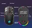 Компьютерная мышь HYSJ Т90 беспроводная бесшумная с аккумулятором 2,4G+Bluetooth Black - миниатюра 9