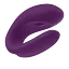 Вібратор для пари Satisfyer Double Joy Partner 9.1 см фіолетовий - мініатюра 4