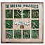 Набір головоломок Eureka Metal Puzzles зелений 10 шт. (473357) - мініатюра 1