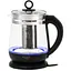 Чайник Adler AD 1299 стеклянный 1.5 л с заварочным блоком и контролем температуры черный - миниатюра 2