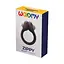 Эрекционное виброкольцо Wooomy Zippy 1 виброрежим диаметр 3-4.2 см - миниатюра 4