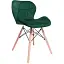 Стул GT Racer X-D27, Velvet зеленый - миниатюра 1