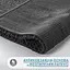 Роскошный шениловый коврик для ванной комнаты Aquarius 50х80 см Графит - Ультрамягкий, поглощающий - миниатюра 6