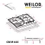 Поверхня газова на металі Weilor GM W 644 WH - мініатюра 11