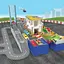 Ігровий набір Pocket series Гоночна траса 2 в 1 80 ел. Driven det0018505 - мініатюра 4