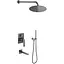 Душова система Kohlman Experience 30 graphite + BOX прихованого монтажу KPL-QW211EGR30, Графіт - мініатюра 1