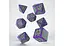 Набор кубиков Pathfinder Goblin Purple & green Dice Set , 7 шт. (SPAT18) - миниатюра 2
