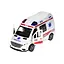 Дитяча інерційна машинка "Швидка допомога" YG Toys YM-9930F(Ambulance) звукові ефекти - мініатюра 1