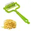 Комплект пельменниця варенниця та набір 3 дискових тісторізок: для чебуреків, пельменів, нарізання локшини, ХЕАЗ Салатовий 85034 - мініатюра 9