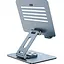 Підставка для планшета 7"-12.9" Hoco PH52 Might Metal Rotating Tablet Desktop Holder Grey - мініатюра 3