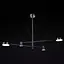 Світильник стельовий Brille підвісний BR-01 631S/4 LED 28W WW+NW+CW BK - мініатюра 4