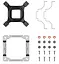 Кулер для процессора DeepCool AK400 White, алюминий, 1x120 мм, Intel 115x/1200/1700, AMD AMx/FMx, 220W - миниатюра 5
