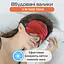 Маска для сну шовкова Чумацький Шлях з нековзкою резинкою в Подарунковій упаковці Бордовий (1093-02r) - мініатюра 6