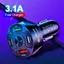 Автомобильное зарядное устройство No Brand CWa 2USB 2Type-C PD20W QC 3.0 Black (70250551) - миниатюра 5
