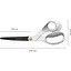 Ножиці універсальні Fiskars Crafting з Non-Stick покриттям 21 см (1070026) - мініатюра 3