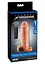 Насадка на пенис Pipedream Fantasy X-tensions Vibrating Real Feel 1 inch 14 см телесный - миниатюра 2