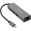 USB-хаб Cablexpert A-CMU3-LAN-01 Dark Grey - мініатюра 1