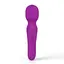 Вібратор 10 режимів вібрації ребристий кліторальний силікон USB зарядка фіолетовий - мініатюра 1