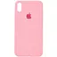 Чохол Epik Silicone Case Full Protective AA для Apple iPhone XS Max 6.5 Рожевий/Pink - мініатюра 1
