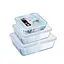 Форма з кришкою Pyrex Cook&Freez 27х22х9 см kuh0016954 - мініатюра 2