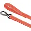 Поводок для собак Barksi Сotton с карабином на замке 300x3.2 см оранжевый - миниатюра 2