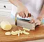 Нож для фигурной нарезки сыра, овощей и фруктов слайсер (для картошки фри) с деревянной ручкой, Kitchen Master 87752 - миниатюра 2