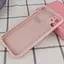 Чехол Epik Silicone Case Full Camera Protective AA для Apple iPhone 12 6.1 Розовый/Pink Sand - миниатюра 2