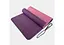 Коврик для йоги и фитнеса EasyFit TPE+TC 6 мм двухслойный фиолетовый-розовый (EF-1924-VP) - миниатюра 1