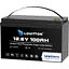 Літій-залізо-фосфатний акумулятор Louitton-128100 12.8V 100Ah 1280Wh LiFePO4 - мініатюра 1