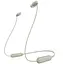 Наушники In-ear WI-C100 BT 5.0, IPX4, SBC, AAC, Wireless, Mic, Бежевый Sony teh0013221 - миниатюра 1