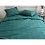 Комплект постільної білизни Ecotton Dark Green євро полісатин темно-зелений (25190) - мініатюра 5