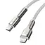 Кабель металлические штекеры Baseus Type-C to Lightning Metal Data Cable 2 м (CATLJK-B02) - миниатюра 1