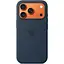 Чехол Silicone Case with Button, Animation, MagSafe для Apple iPhone 17 Pro Midnight ААА (149943) - миниатюра 2