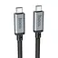 Кабель шнур USB$ - Hoco US05 super-speed 40 Гбит/с 100W 1 м - миниатюра 1