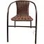 Садовое кресло Jumi Bistro New коричневый - миниатюра 2