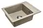 Кухонна мийка гранітна Rea Rino beige ZLE-00105 - мініатюра 1