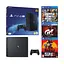 Консоль Sony PlayStation 4 PRO 1TB CUH 72 Black обслугована + Геймпад бездротовий DualShock 4 + коробка + 3 гри + гарантія Б/В - мініатюра 1