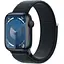 Смарт-годинник Apple Watch Series 9 GPS 41mm Midnight Aluminum Case w. Midnight Sport Loop (MR8Y3) - мініатюра 1