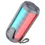 Портативна bluetooth колонка Borofone BR33 TWS з LED підсвічуванням grey - мініатюра 2